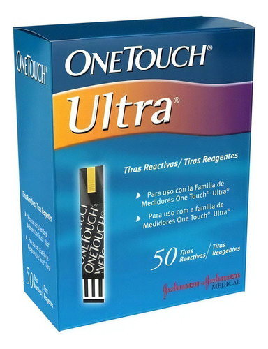 Tiras Reactivas One Touch Ultra Caja Con 50 