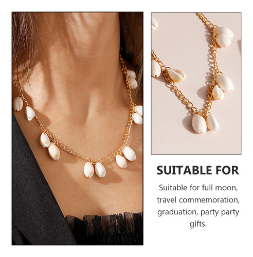Collar Cowrie Collar Beach Shell The Summer