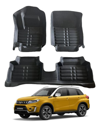 Funda De Piso 3d Suzuki Vitara 2016-24 Calce Perfecto