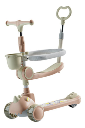 Patinete De 3 Ruedas, Patinete Para Niños, Juguete Rosa