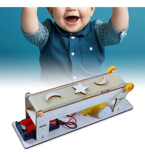 Wood Science Project Model Kits Boy Girls Gift Electric