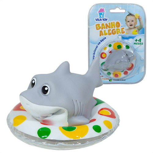 Tubarão De Banho Emborrachado Com Boia Macio Baby Shark