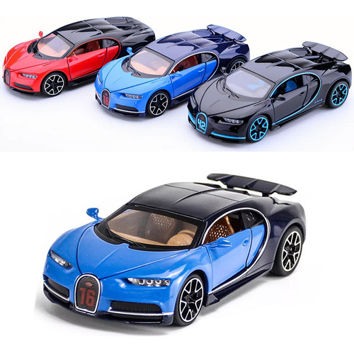 Coche De Juguete For Niños Bugatti Modelo 1:32