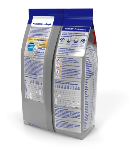 Imagen 6 de 6 de Leche Nutrilon Profutura 3 Pouch 1.2kg (bulto X 10u)