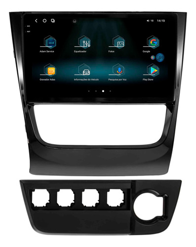Multimidia Fóton G3 Gol Voyage 13 A 16 8+256gb Octa 2k 9p