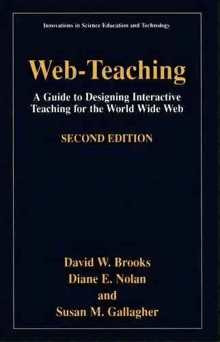 Web-teaching, De David W. Brooks. Editorial Springer Science Business Media, Tapa Blanda En Inglés