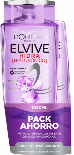 shampoo loreal elvive hidra hialuronico 680 ml