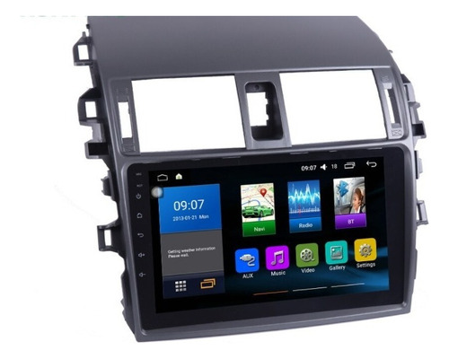 Radio Toyota Corolla 2012-14 2g Ips Carplay Android Auto