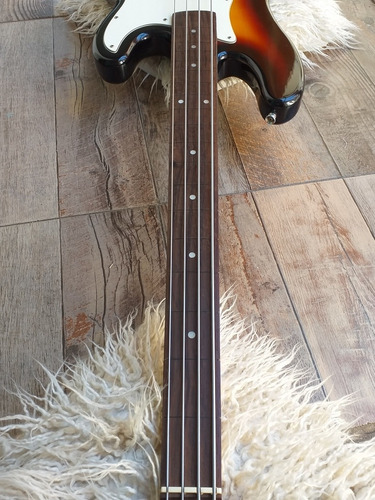 Bajo Bass Fretless Squier Sx Mirss Anderson Cort Texas Laqueado