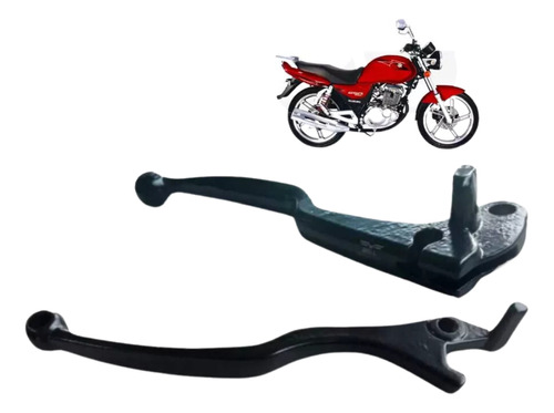 Manete De Freio + Manete Embreagem Para Moto Suzuki Gsr 150i