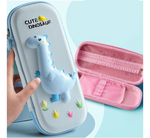 Lapicera 3d Estuche De Lápices Para Niños Cohete O Unicornio