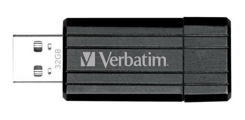 Pendrive 8gb Retractil Verbatim 2.0 Pinstripe