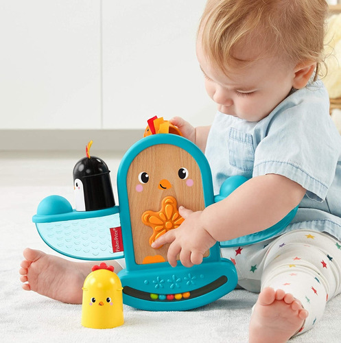 Fisher Price Pollito Apila Y Descubre Estimulación Temprana