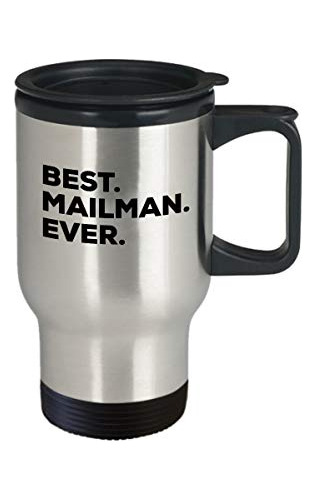 Taza De Viaje Best Mailman Ever, Mailman Gifts, Mailman Coff