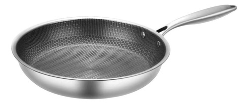 Sartén Wok De Acero Inoxidable Para Cocina De Inducción De