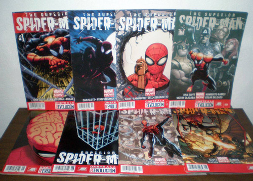 Superior Spiderman Serie Completa De 16 Tomos Ed. Televisa