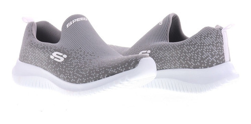 Imagen 1 de 4 de Tenis Mujer Gris Confort Cómodos Urbanos