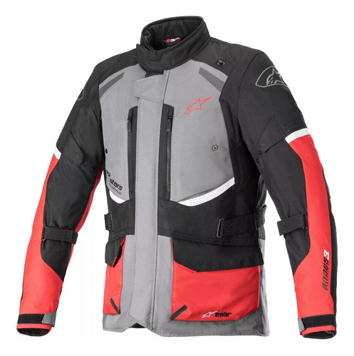 Chamarra Alpinestars Andes V3 Drystar Grs/ Roj/ Ngo