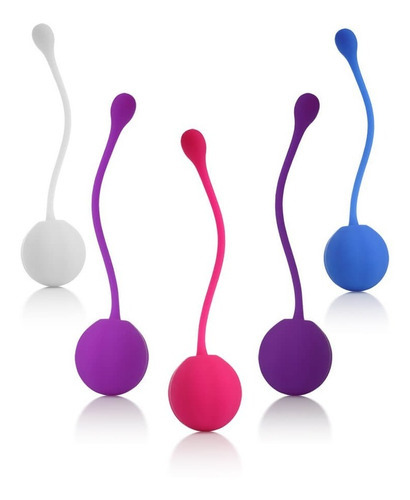 Kit de pesas vaginales de color violeta feminista
