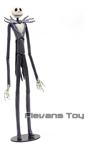 Figura De Acción De Jack Skellington Con Cabeza Intercambiab