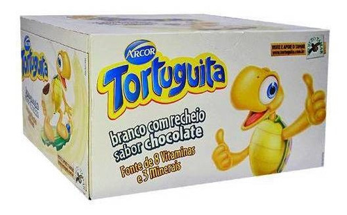 Chocolate Branco Tortuguita 18gr 24un - Arcor