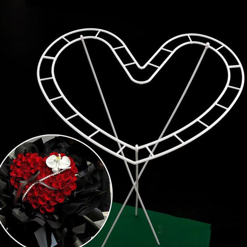 Marco Para Hacer Coronas Florales, 6x Corazón Pequeño