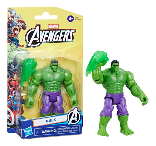 Marvel Avengers, Epic Hero Series, Figura Deluxe De Hulk