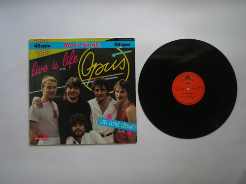 Lp Vinilo Opus Live Is Life Edición Alemania 1984