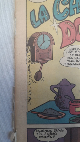 Historieta Antiguo * Tio Rico * N° 109 Si Tapa Walt Disney (Usado)