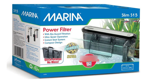 Filtro Cascada Marina Slim S15 57l Exterior Acuario Pecera 