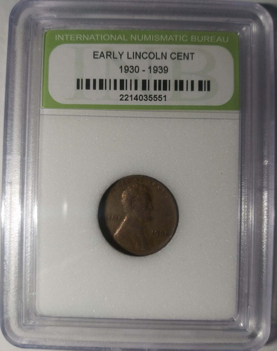 Early Lincoln Cent 1936