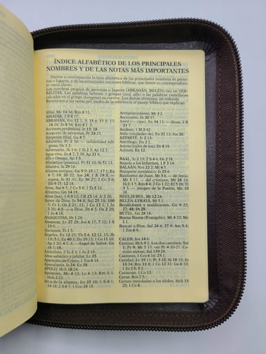 Imagen 8 de 9 de Biblia Catolica De Jerusalen Bolsillo Cierre Piel Cafe