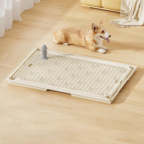 New Inodoro For Perros Orinal For Mascotas Con Poste Caqui