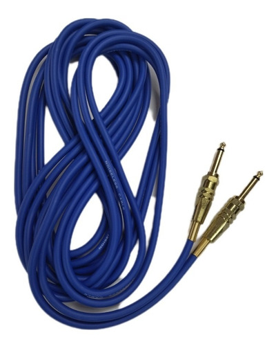 Cable Para Instrumentos Musicales Plug Mono 6 Mts 