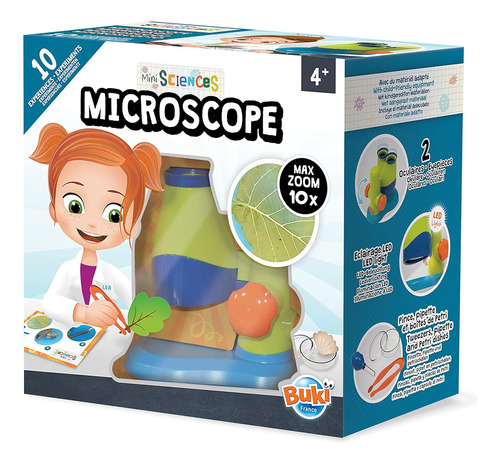 Buki - 9003 - Mini Ciencias - Microscopio Para Niños