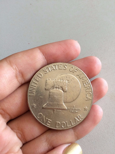 Moeda Gigante One Dollar 1976 Lindíssima ...