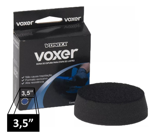 Boina De Espuma Para Lustro Voxer 3,5 Vonixx Polimento