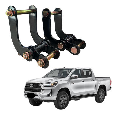 Grilletes Para Suspension Trasera Hilux Modelo 2005 A 2013