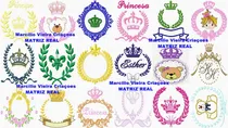 Comprar Matrizes  Bordados 96 Matrizes Ramos Coroa, Urso, Moldura