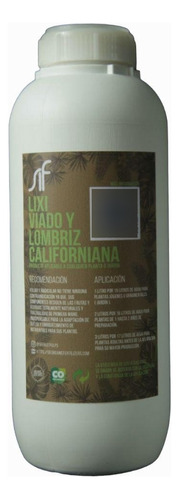 Abono Organico Fertilizante Lixiviado Y Lombriz Californiana