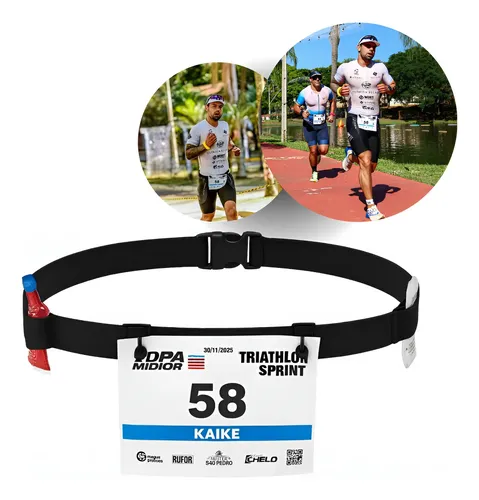 Cinto Porta-Número para Corrida