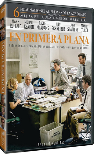 En Primera Plana Spotlight Mark Ruffalo Pelicula Dvd