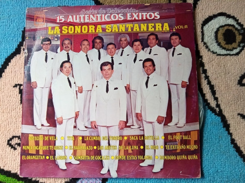 La Sonora Santanera Lp 15 Autenticos Exitos