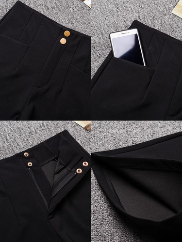 Pantalones Cortos De Cintura Alta Para Mujer, Nuevo Estilo P