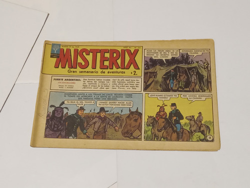 Revista Misterix N° 541 De 1959. Editorial Abril