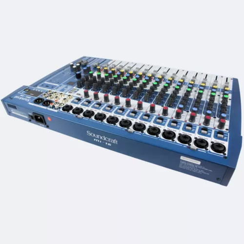 Mesa De Som Console Soundcraft Mi-16 Profissional 16 Canais