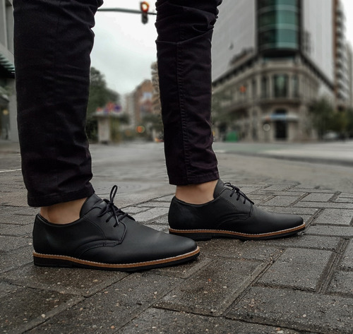 Zapatos Hombre Cuero Vestir Urbanos Sport Casual