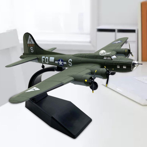 Modelo De Avión Us B 17 A Escala 1/144 Con Soporte