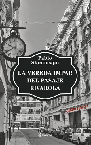 La Vereda Impar - Pablo Slonimsqui - Planeta - Libro