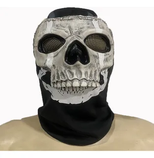 ghost call of duty cara Nuevas Máscaras De Látex Con Forma De Calavera Integral De C